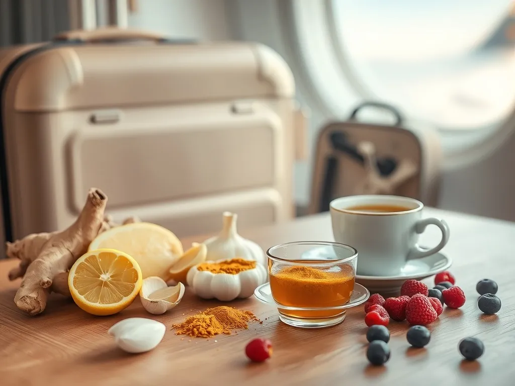 Czy istnieją naturalne sposoby na wzmocnienie odporności przed wyjazdem za granicę?